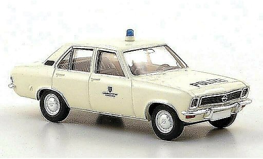 Opel Ascona A Base 1/87 Brekina Police Wiesbaden 1970 miniature