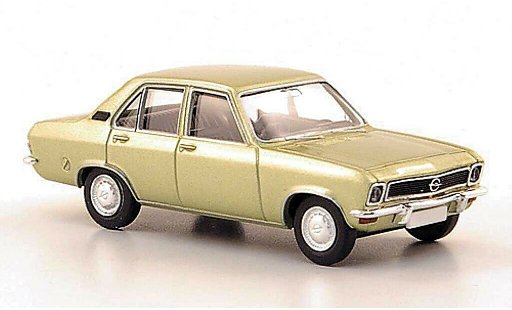 Opel Ascona A Base 1/87 Brekina grise-verte 1970 miniature