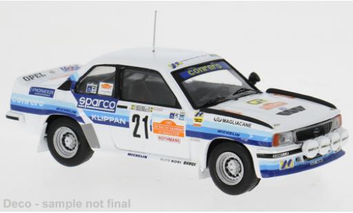 Opel Ascona 1/43 IXO B 400 Rally San Remo 1982 #21 D.Cerrato/G.Cerri 1:43 miniature