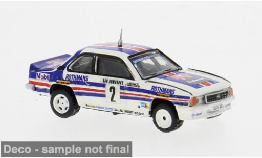Opel Ascona 1/87, Brekina Brekina B i400 Rallye Monte Carlo 1982 #2 W.Röhrl 1:87