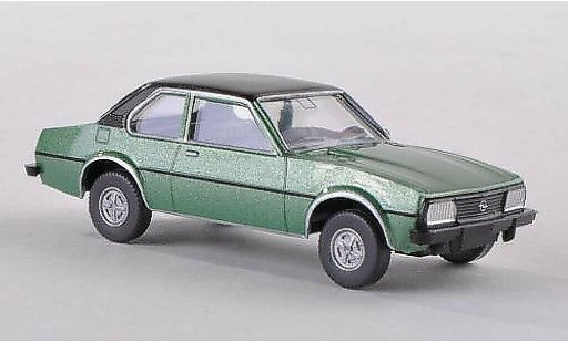 Opel Ascona B B 1/87 Wiking verte/mat-noire miniature