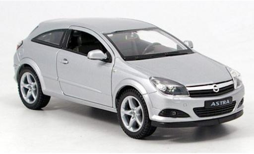 Miniature Opel Astra 1/24 Welly GTC grise 1:24 Opel Astra 1/24 Welly GTC grise 1:24 miniature