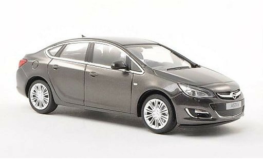 Opel Astra Limousine 1/43 Minichamps J Berline grise 2012 miniature