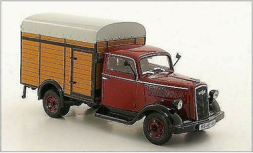 Opel Blitz Base 1/43 Norev rouge 1949 miniature