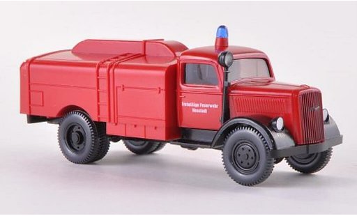 Opel Blitz Vorkrieg 1/87 Wiking Kesselwagen Freiwillige Pompiers Neustadt 1939 miniature