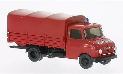 Opel Blitz Base 1/87 Wiking plateaun-LKW Pompiers miniature