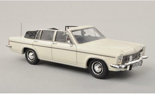 Opel Diplomat B Cabriolet Fissore 1/43 Matrix B 5.4 blanche miniature