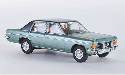 Opel Diplomat B Base 1/87 Brekina B verte/mat-noire miniature