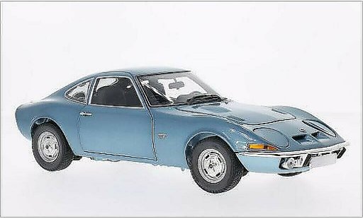 Opel GT Base 1/18 Minichamps metallise bleu 1972 miniature