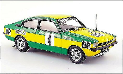 Opel Kadett C C 1/43 Trofeu GT/E No.4 BP Rallye des 1000 Pistes 1976 miniature
