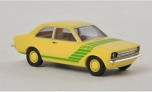 Opel Kadett C Swinger 1/87 Busch jaune/verte 1977 miniature