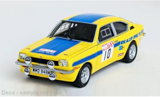 Opel Kadett 1/43 Trofeu GT/E Rally Mintex Dales 1975 Dealer Team #10 T.Fall/M.Wood 1:43 miniature