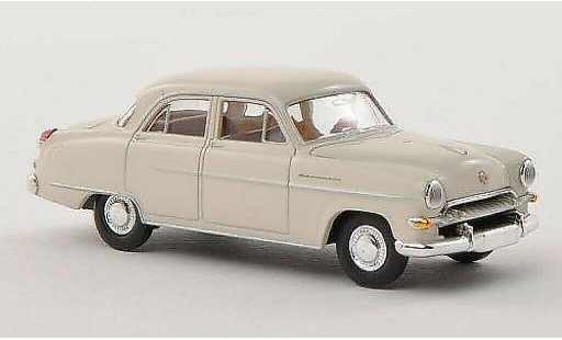 Opel Kapitan 1954 1/87 Brekina blanche miniature