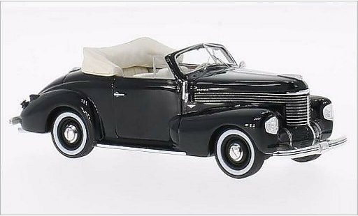 Opel Kapitan Vorkrieg 1/43 Neo Hebmuller Cabriolet noire 1940 miniature