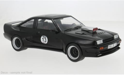 Opel Manta 1/18 MCG B Mattig noire 1991 1:18 miniature
