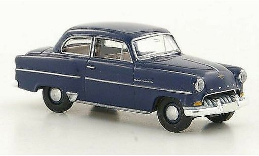 Opel Olympia Rekord 1/87 Brekina bleu miniature