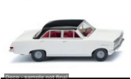 Opel Rekord 1/87 Wiking A blanche/noire 1963 1:87 miniature