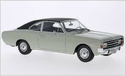 Opel Rekord C 1/18 Minichamps 1700 L Coupe grise/mat-noire 1966 miniature