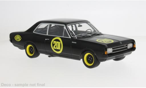 Opel Rekord 1/18 MCG C 1967 Schwarze Witwe #201 1:18 miniature