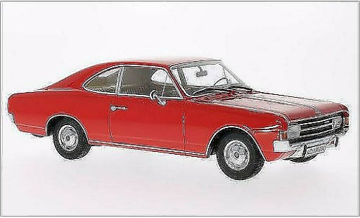 Opel Rekord C 1/18 Minichamps Coupe rouge 1966 miniature