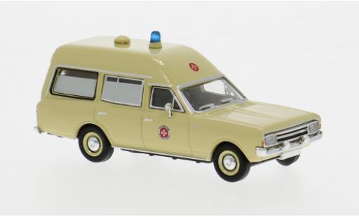 Opel Rekord 1/87 Brekina C KTW 1968 Johanniter Unfall Hilfe 1:87 miniature