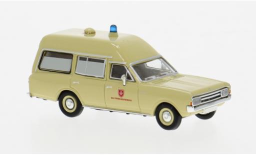 Opel Rekord 1/87 Brekina C KTW 1968 Malteser 1:87 miniature