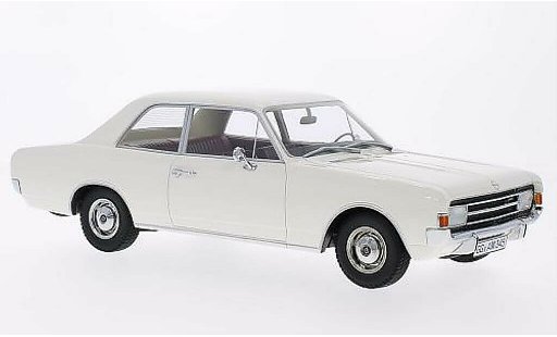 Opel Rekord C 1/18 Minichamps Berline blanche 1966 miniature