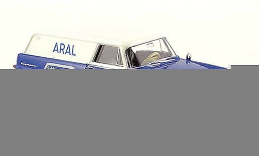 Opel Rekord P2 1/87 Brekina fourgon Aral Schlepperpflege miniature