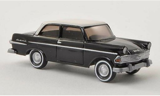 Opel Rekord P2 1/87 Wiking noire/elfenbein 1960 miniature