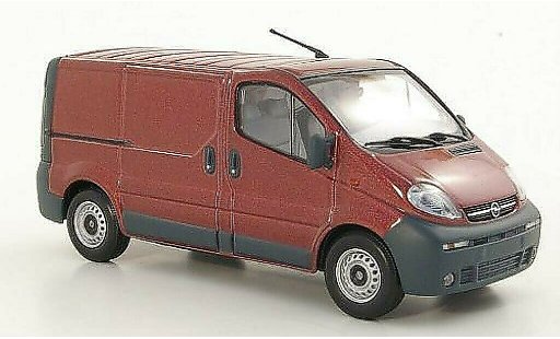 Opel Vivaro Base 1/43 Minichamps fourgon rouge 2001 miniature