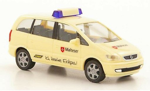 Opel Zafira Base 1/87 Herpa Malteser miniature