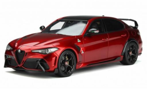 Miniature Alfa Romeo Giulia 1/18 Ottomobile GTAM metallise rouge 2020 Alfa Romeo Giulia 1/18 Ottomobile GTAM metallise rouge 2020 miniature