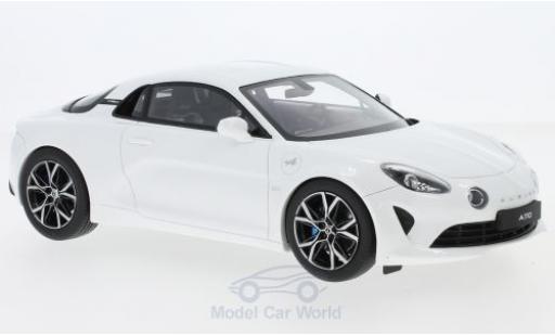 Miniature Alpine A110 1/18 Ottomobile Pure metallise blanche 2018 Alpine A110 1/18 Ottomobile Pure metallise blanche 2018 miniature