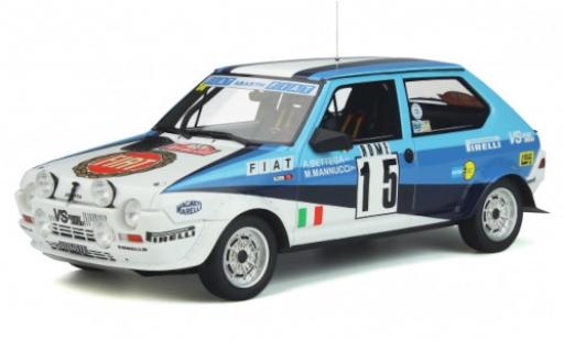 Miniature Fiat Ritmo 1/18 Ottomobile Abarth Gr.2 No.15 Rally WM Rally Monte Carlo 1980 A.Bettega/M.Mannucci Fiat Ritmo 1/18 Ottomobile Abarth Gr.2 No.15 Rally WM Rally Monte Carlo 1980 A.Bettega/M.Mannucci miniature