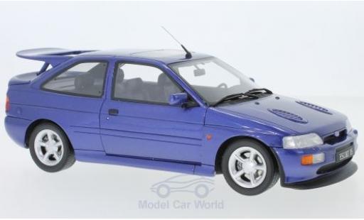 Miniature Ford Escort 1/18 Ottomobile RS Cosworth metallise bleue 1992 Ford Escort 1/18 Ottomobile RS Cosworth metallise bleue 1992 miniature