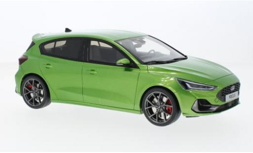 Miniature Ford Focus 1/18 Ottomobile MK IV ST Phase 2 metallise verte 2022 1:18 Ford Focus 1/18 Ottomobile MK IV ST Phase 2 metallise verte 2022 1:18 miniature
