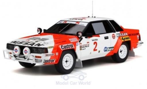 Miniature Nissan 240 1/18 Ottomobile RS RHD No.2 Rallye WM Rallye Safari 1984 S.Mehta/R.Combes Nissan 240 1/18 Ottomobile RS RHD No.2 Rallye WM Rallye Safari 1984 S.Mehta/R.Combes miniature
