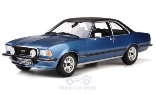 Miniature Opel Commodore 1/18 Ottomobile B GS/E metallise bleue/noire 1977 Opel Commodore 1/18 Ottomobile B GS/E metallise bleue/noire 1977 miniature