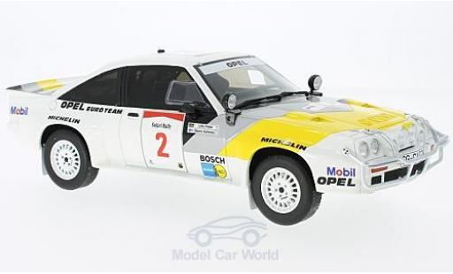 Miniature Opel Manta 1/18 Ottomobile 400 Gr. B No.2 Rallye Safari 1985 R.Aaltonen/L.Drews Opel Manta 1/18 Ottomobile 400 Gr. B No.2 Rallye Safari 1985 R.Aaltonen/L.Drews miniature