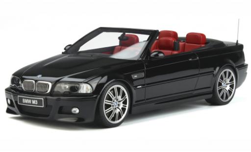 Miniature Bmw M3 1/18 Ottomobile (E46) Cabriolet noire 2004 Bmw M3 1/18 Ottomobile (E46) Cabriolet noire 2004 miniature