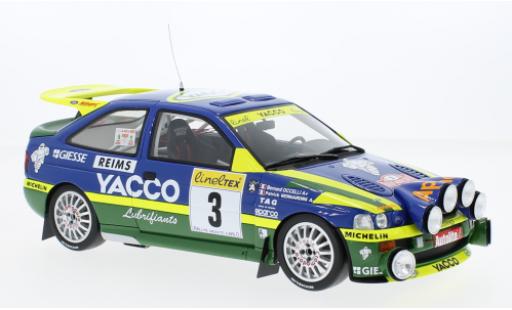 Miniature Ford Escort 1/18 Ottomobile RS Cosworth No.3 Yacco Rallye WM Rallye Monte Carlo 1996 Ford Escort 1/18 Ottomobile RS Cosworth No.3 Yacco Rallye WM Rallye Monte Carlo 1996 miniature