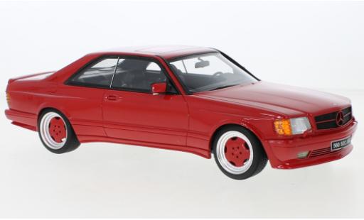 Miniature Mercedes 560 1/18 Ottomobile SEC (C126) AMG Wide Body rouge 1986 Mercedes 560 1/18 Ottomobile SEC (C126) AMG Wide Body rouge 1986 miniature
