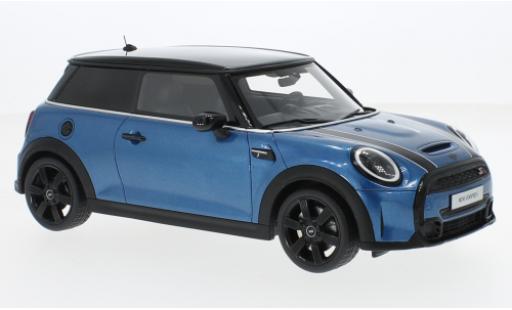 Miniature Mini Cooper 1/18 Ottomobile S metallise bleu/noire 2021 Mini Cooper 1/18 Ottomobile S metallise bleu/noire 2021 miniature