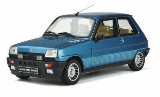 Miniature Renault 5 1/18 Ottomobile Alpine Turbo Special metallise bleue 1984 Renault 5 1/18 Ottomobile Alpine Turbo Special metallise bleue 1984 miniature