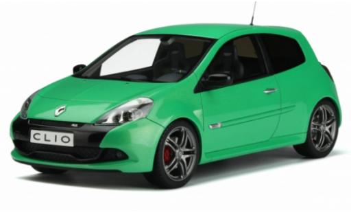 Miniature Renault Clio 1/18 Ottomobile 3 R.S. Ph.2 verte 2011 Renault Clio 1/18 Ottomobile 3 R.S. Ph.2 verte 2011 miniature