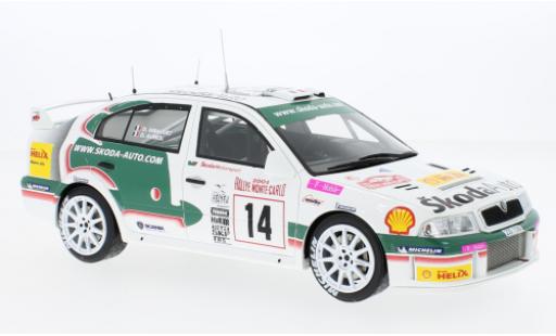 Miniature Skoda Octavia 1/18 Ottomobile WRC No.14 Motorsport Rallye WM Rallye Monte Carlo 2003 Skoda Octavia 1/18 Ottomobile WRC No.14 Motorsport Rallye WM Rallye Monte Carlo 2003 miniature