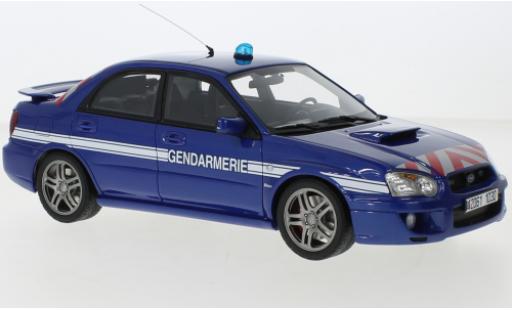 Miniature Subaru Impreza 1/18 Ottomobile WRX STI Gendamerie (F) 2006 Subaru Impreza 1/18 Ottomobile WRX STI Gendamerie (F) 2006 miniature