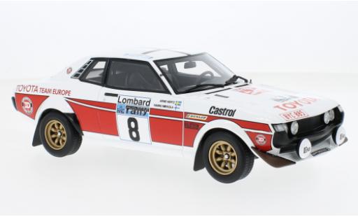 Miniature Toyota Celica 1/18 Ottomobile (RA21) No.8 Rallye WM RAC Rallye 1977 Toyota Celica 1/18 Ottomobile (RA21) No.8 Rallye WM RAC Rallye 1977 miniature