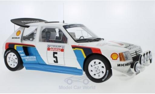 Miniature Peugeot 205 1/18 Ottomobile T16 Evo 2 No.5 Talbot Sport Rallye WM Rallye Tour de Corse 1986 B.Saby/J-F.Fauchille Peugeot 205 1/18 Ottomobile T16 Evo 2 No.5 Talbot Sport Rallye WM Rallye Tour de Corse 1986 B.Saby/J-F.Fauchille miniature
