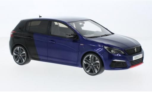 Miniature Peugeot 308 1/18 Ottomobile GTI metallise bleue/noire 2018 1:18 Peugeot 308 1/18 Ottomobile GTI metallise bleue/noire 2018 1:18 miniature